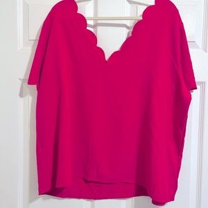 Dark pink button up lovely shirt!